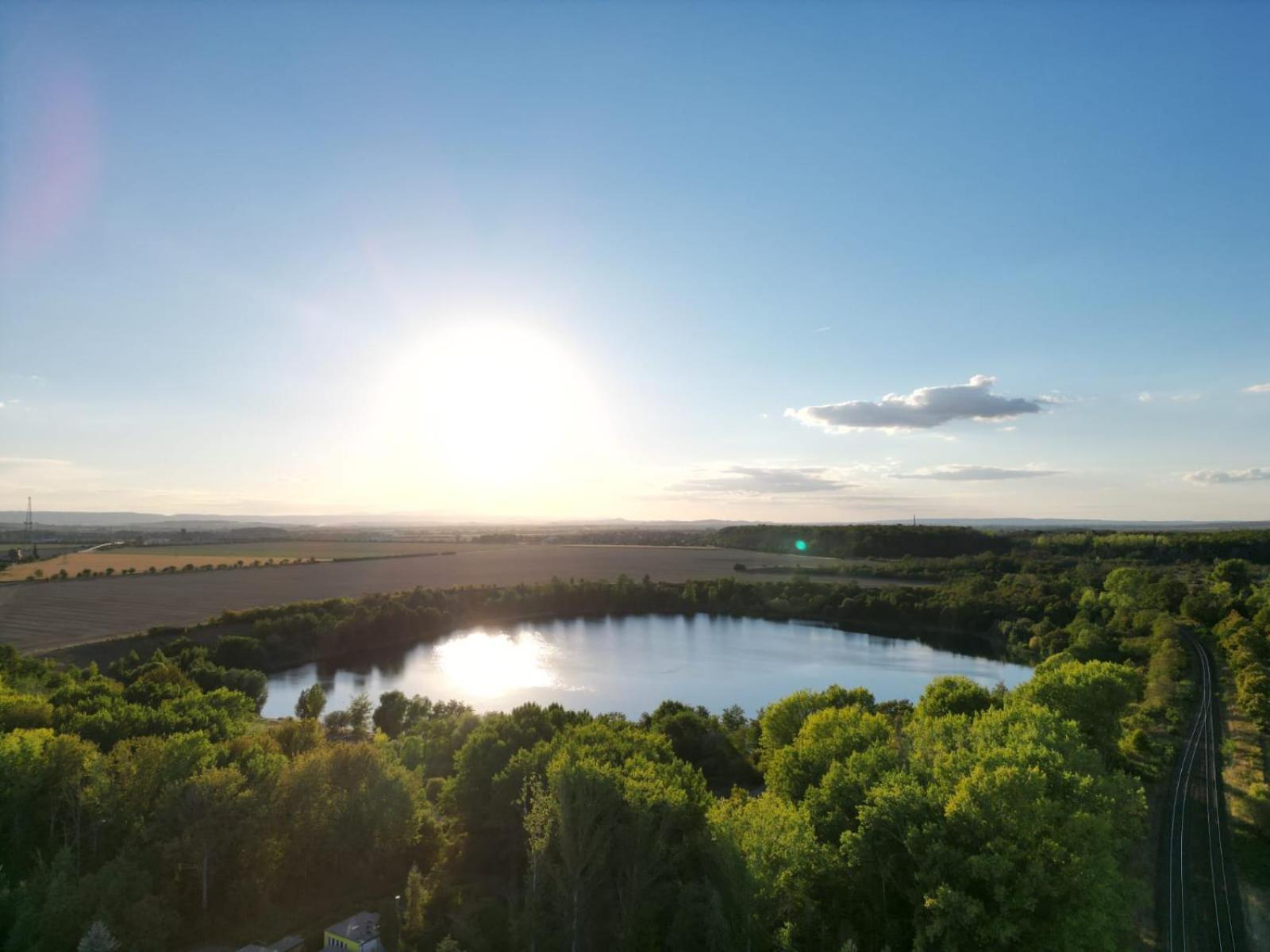 "Altes Stellwerk Frose" Am Froser See Bagian luar foto