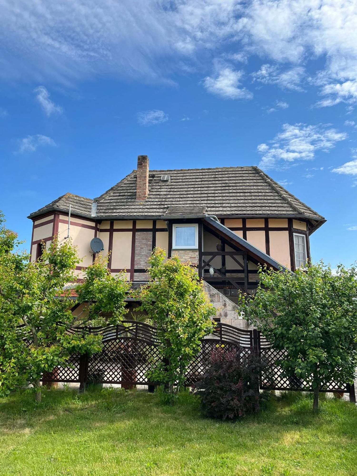 "Altes Stellwerk Frose" Am Froser See Bagian luar foto